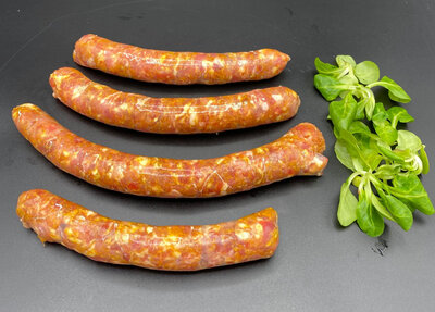 Chipolatas au curry x 4