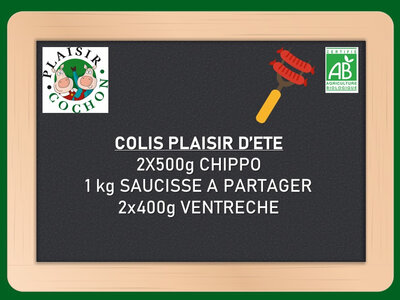 Colis barbecue bio plaisir d'ete