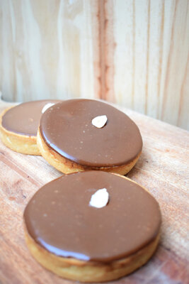 Tartelette chocolat noisettes
