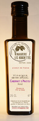 Vinaigre de vin d'aoc cabernet d'anjou