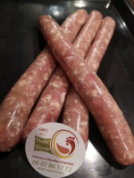 4 saucisses de volaille