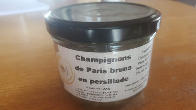 Champignons de paris bruns en persillade