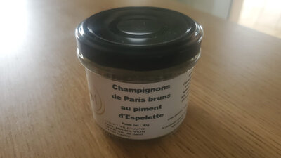 Champignons de paris au piment d'espelette