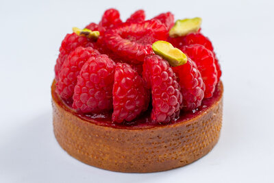 Tarte framboises 4/5 personnes