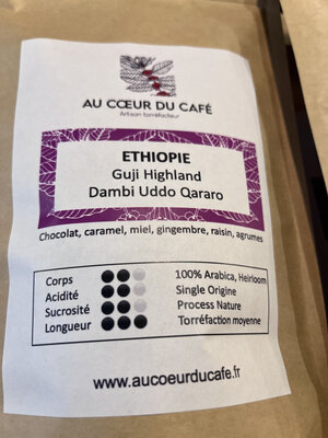 Ethiopie guji highland