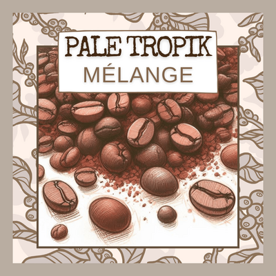 Café 'pale tropik' mélange 250g, grains