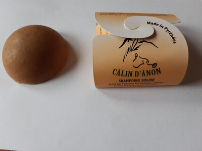 Câlin d'ânon shampoing solide
