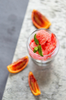 Verrine orange sanguine