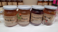 Lot 4 pots confiture
