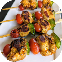Brochettes apéritives tradi