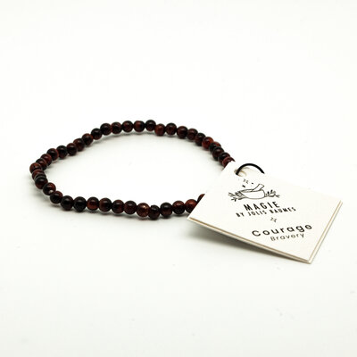 Bracelet courage œil de taureau