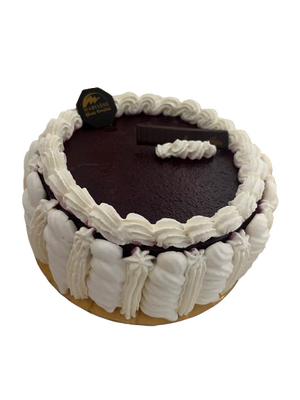 Vacherin 4/6 parts glace vanille/myrtille