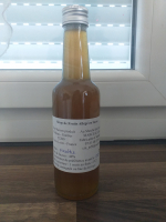 Sirop de menthe allégé en sucre