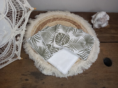 Lingettes feuillage