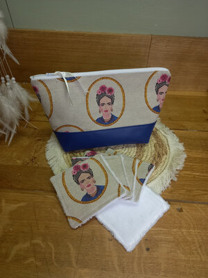 Pochette + lingettes frida kalho