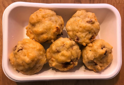 Mini cakes aux olives et jambon