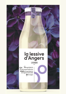 Lessive d'anjou au lavandin 1l