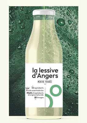 Lessive d'anjou à la menthe poivrée 1l