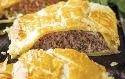 Feuilleté à la viande 1 part