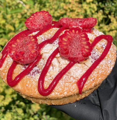 Financier framboise