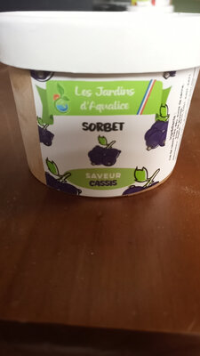 Sorbet cassis