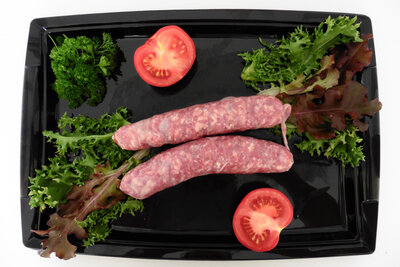 Saucisses de boeuf oignon x2