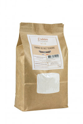 Farine de blé tendre t110 1kg