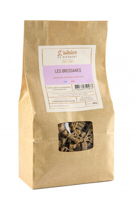 Les bressanes blanches 500g (formes animaux)