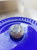 Crottin frais cendré