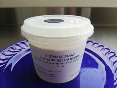 Fromage blanc au lait cru entier de chèvre
