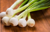 Bottes d'oignons nouveaux