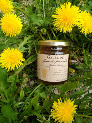 Gelée de fleurs de fleurs de pissenlits 250gr