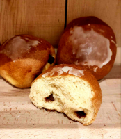 Petit pain brioché au chocolat