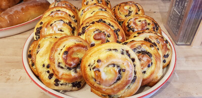 Escargots aux raisins