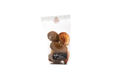 Madeleines nature et matcha