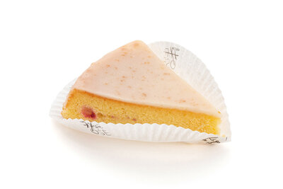 Gâteau voyage amande framboise