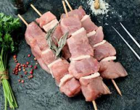 Brochette de porc thym citron x 4