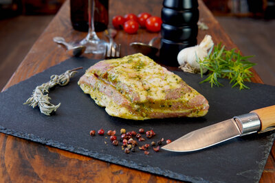 Ribs de porc bio marinade thym citron 500gr