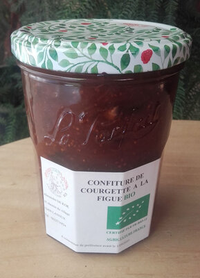 Confiture de courgette à la figue