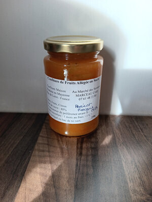 Confiture d'abricot mangue allégé en sucre