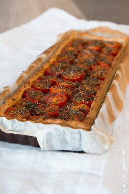 Tarte à la tomate