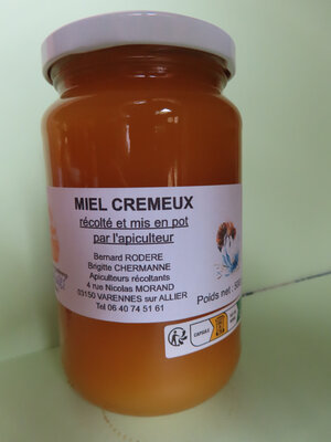 Miel crémeux