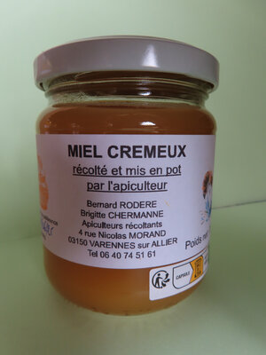 Miel crémeux