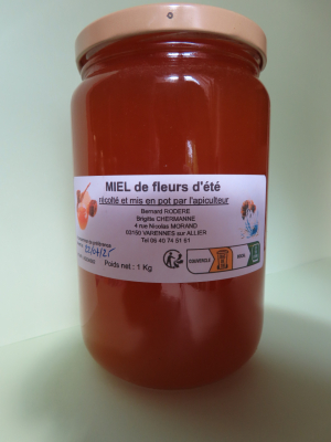 Miel d'été toutes fleurs