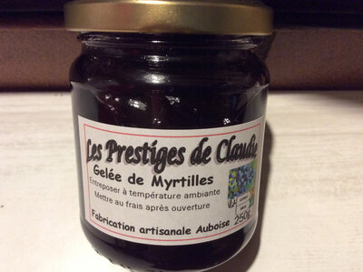 Gelée de myrtilles