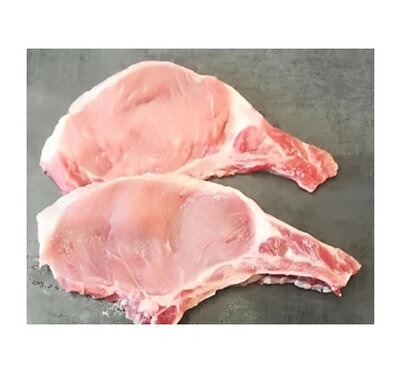 Cotes filet (2) de porc noir gascon