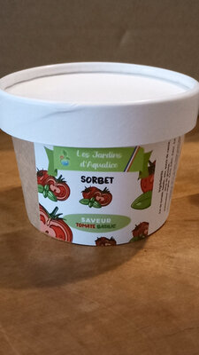 Sorbet tomate/basilic individuel
