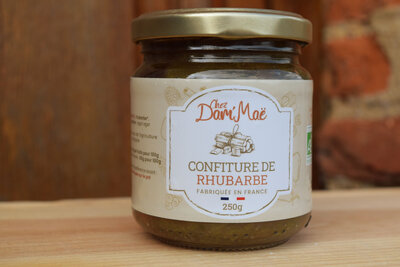 Confiture rhubarbe