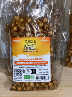 Pois chiches grillés tomate-herbes provence  