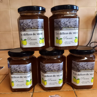 Les delices de mu mu ( prunes)